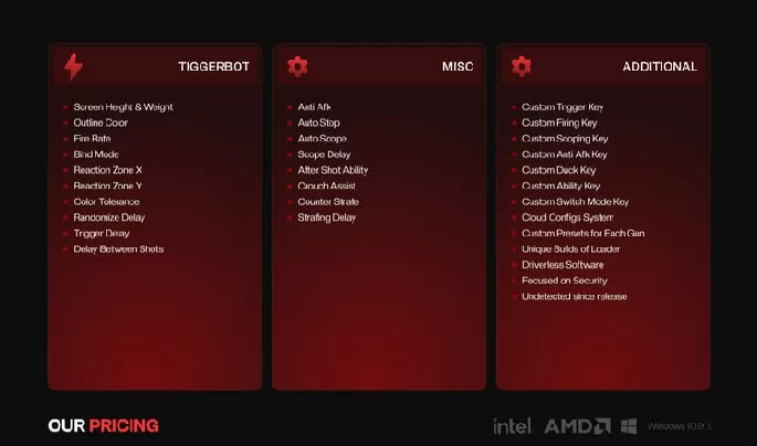 Top Tier Trigerbot NIMBUS preview